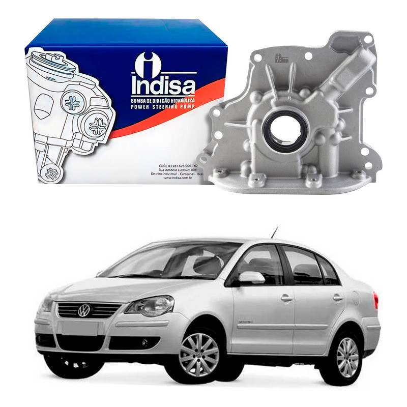 Bomba Oleo Volkswagen Polo Sedan 1.6 8v Ea111 2007 A 2011