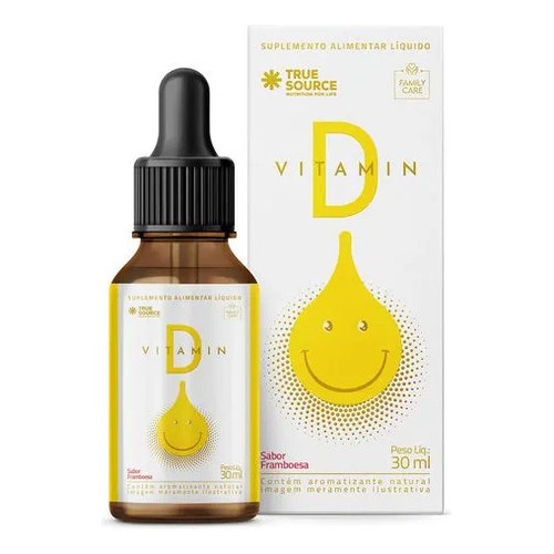 Vitamin D Liquido 30 Ml True Source em Oferta na Shopee
