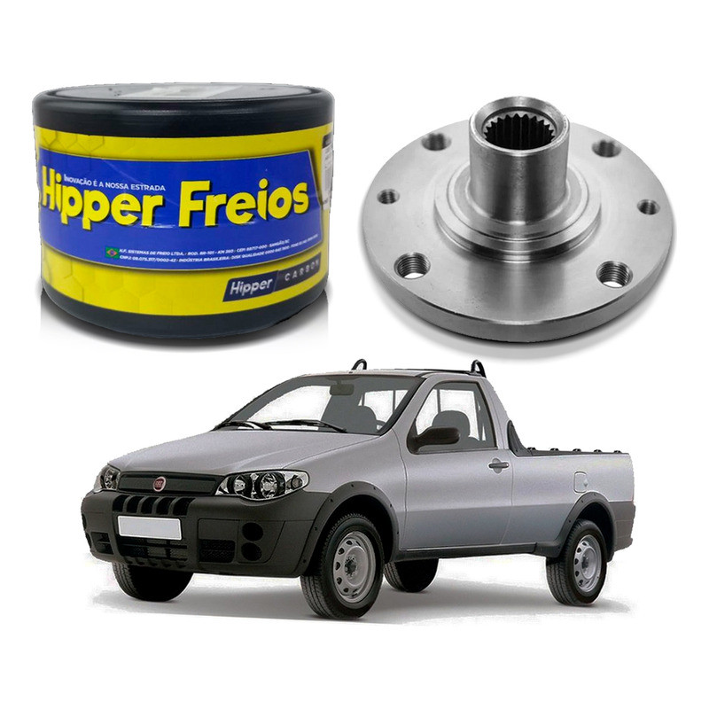 Cubo Roda Dianteiro Strada 1.4 1.8 2005 A 2010 em Oferta na Shopee