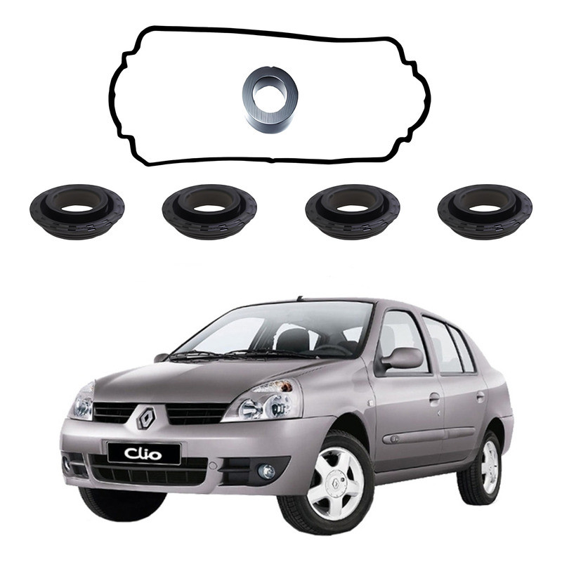 Kit Junta Tampa De Válvula Clio Sedan 1.0 16v 2003 A 2005