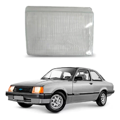 Lente Do Farol Esquerda Gm Chevette 1.6 1988 A 1994