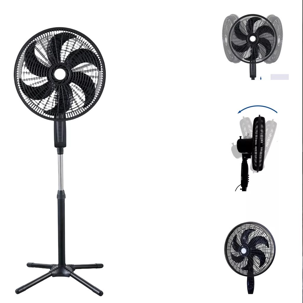 Ventilador de Pé / Chão 18 Polegadas Turbo Ajustável De Altura 3 Velocidades 110 ou 220V FS101 em Oferta na Shopee