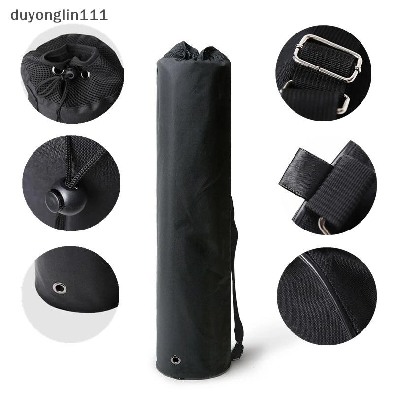 (duyonglin111) Mulheres Homens Yoga Mat Zip Gym Bolsa Dobrável À Prova D'água De Transporte Pilates Storage Com Alça Aju