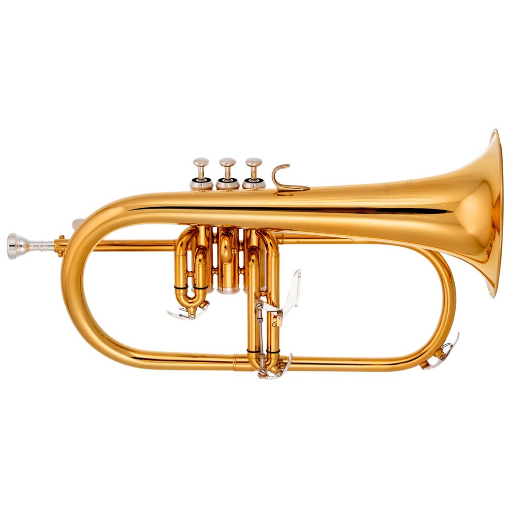 FLUGELHORN TOKAI TFH-400GP SI BEMOL - DOURADO/PRATA