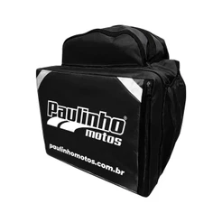 Mochila Para Motoboy Entregadores Bag com Isopor 45 Litros C/ Bolsão