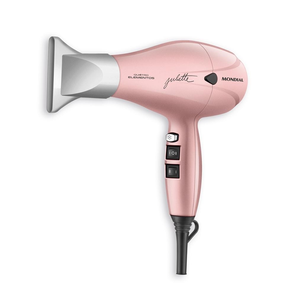 Secador de Cabelo By Juliette Mondial Golden Rose 2000W- SCP-JU-01 em Oferta na Shopee