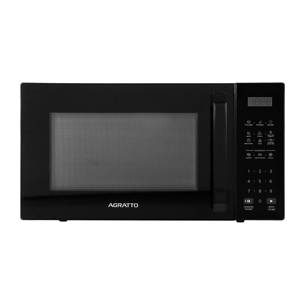 Micro-ondas Com Painel Integrado 1400w 32l 127v Preto Agratto em Oferta na Shopee