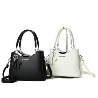 BOLSA FEMININA ELEGANTE E VERSÁTIL COM COMPARTIMENTOS INTERNOS em Oferta na Shopee