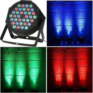 Refletor Par Led Rgb 36 Leds Slim Digital Festa A Unidade em Oferta na Shopee