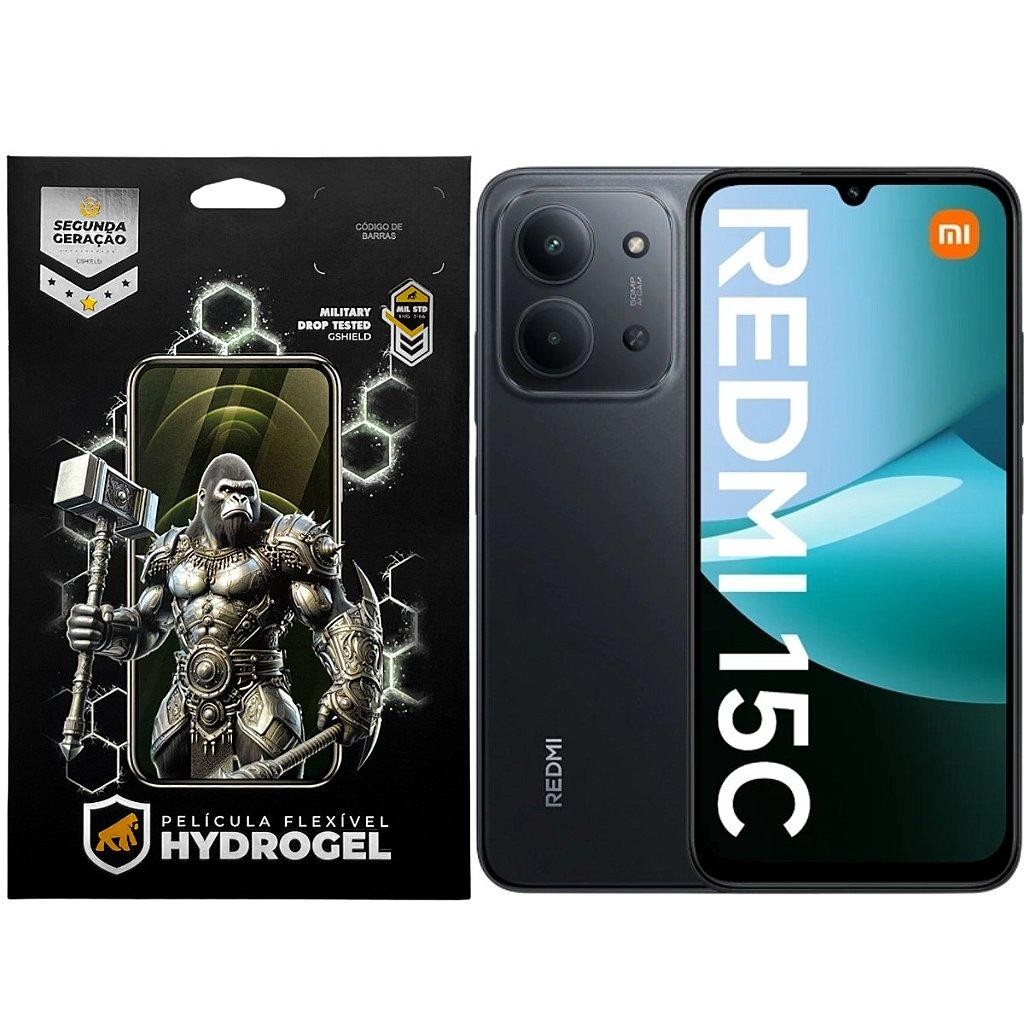 Kit Película Frontal + Traseira para Xiaomi Redmi 15C 5G - Proteção Completa - Gshield
