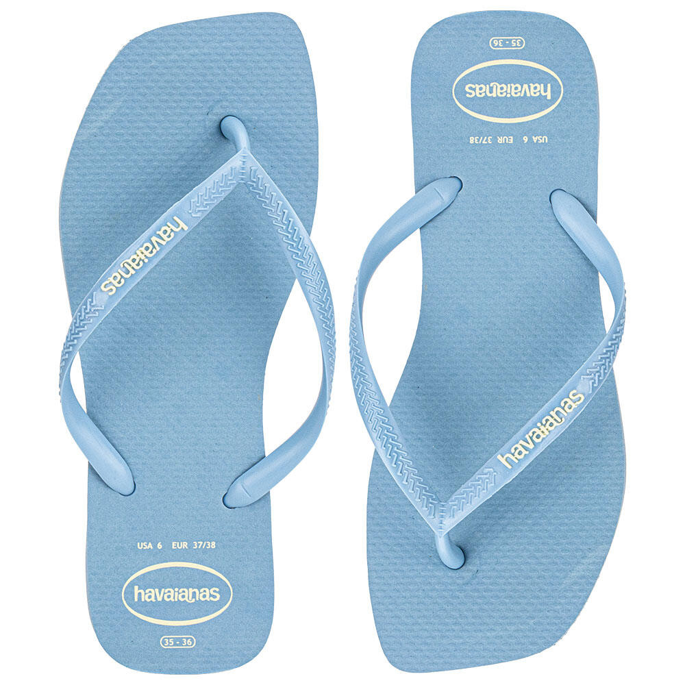 Chinelo Feminino Slim Square Logo Pop Pup Havaianas 4148959 em Oferta na Shopee
