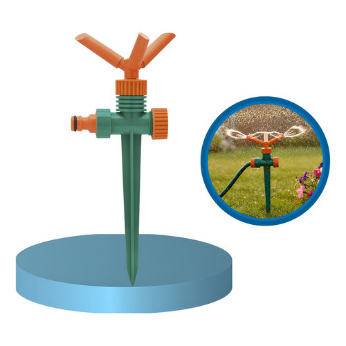 Irrigador Giratório Base Espiga Jardim Horta Kala