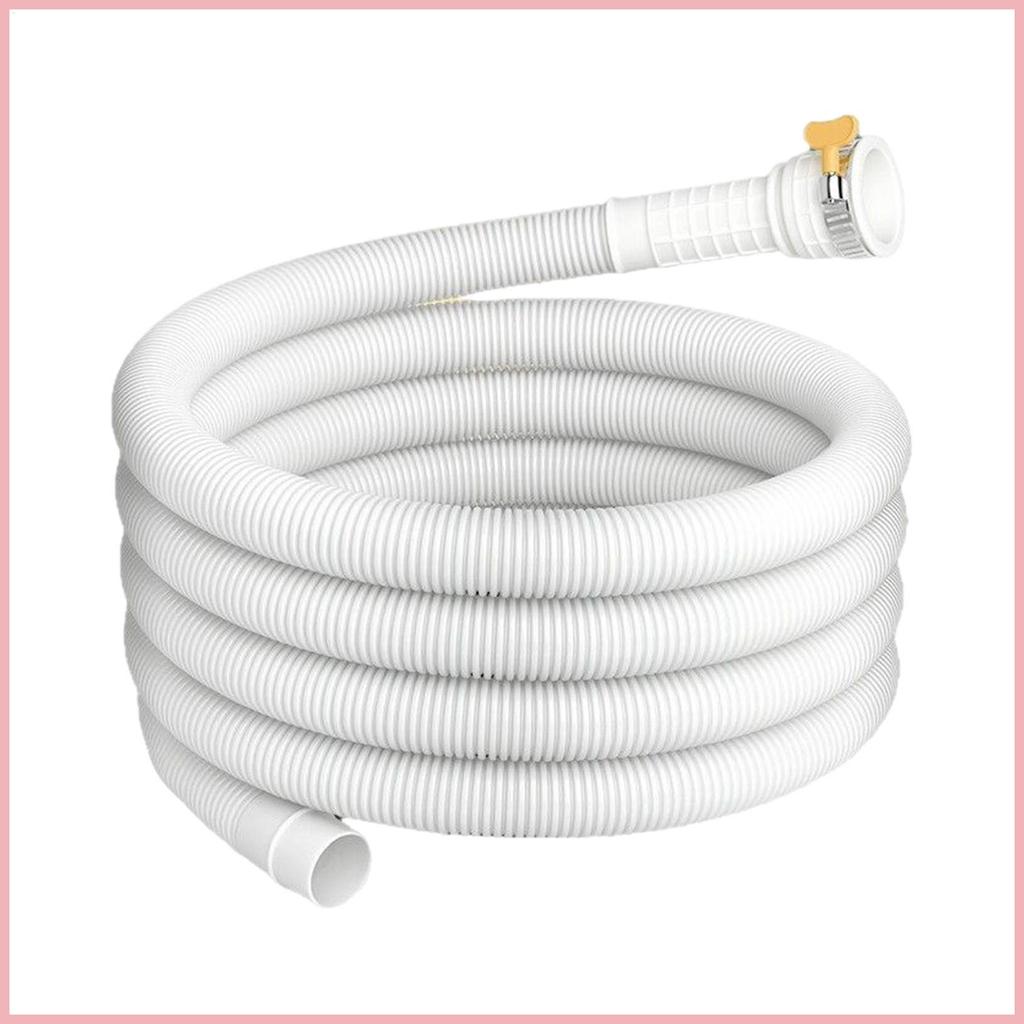 Mangueira De Drenagem AC 9.84 Pés De Comprimento Tubo De Água Ajuste Diâmetro Do Furo 2.5cm Extensão Com Braçadeira Cort