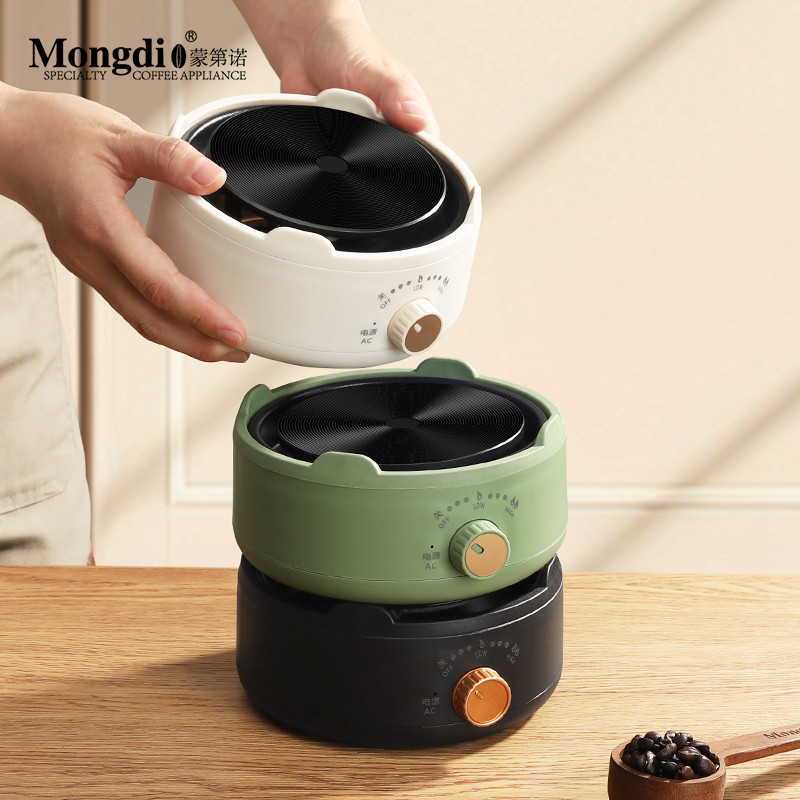 Mongdio Mongdio Pote Fogão Elétrico de Cerâmica Moka Cafeteira Base de Aquecimento Fogão de Aquecimento Elétrico Fogão d