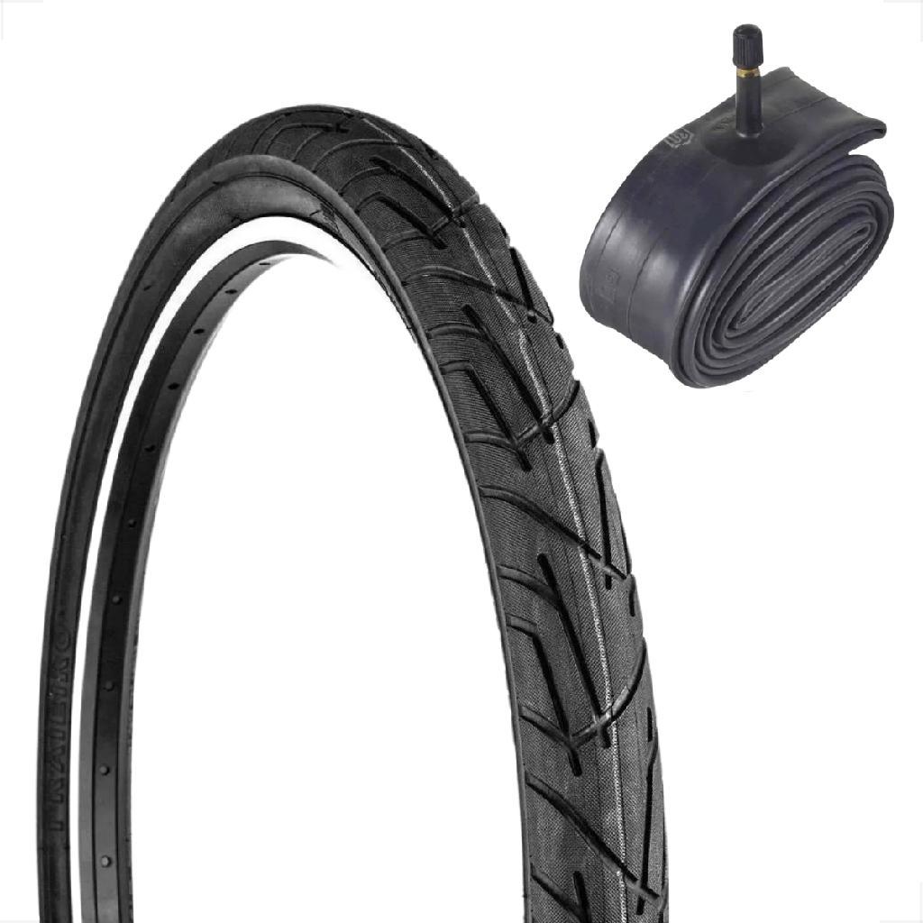 Pneu Levorin Praieiro Aro 24 x 1 95 Balão Slick Bicicleta Infantil + 1 Camara de ar 24 Shiver
