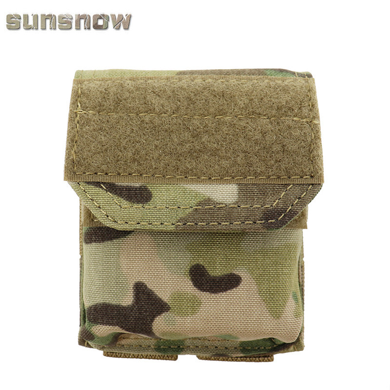 [Sun Snow] Sistema MOLLE Bolsa para cigarros Bolsa de tecido Bolsa de artigos diversos Mochila combinando, colete, cinto