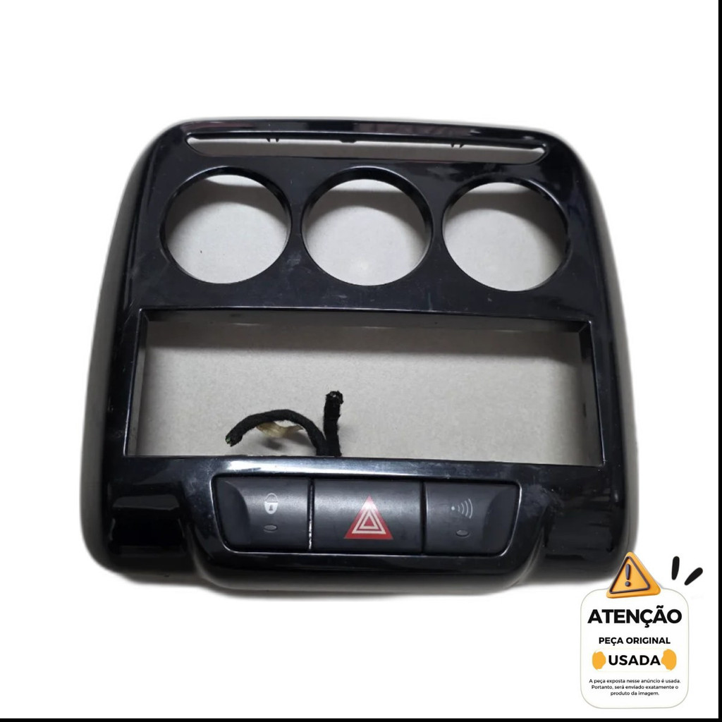 Moldura Painel Comando Ar Citroen C3 2011 2012 13 2014 2015