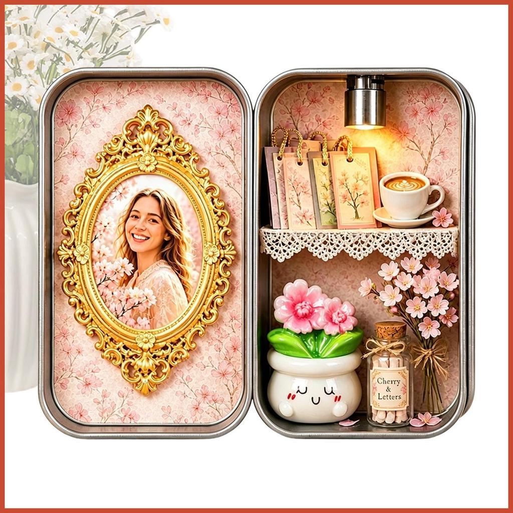 Mini Molduras Para Fotos , Decoração De Mesa DIY , Moldura Cena Em Miniatura , Casa , Quarto , Armário , Estante , Belic