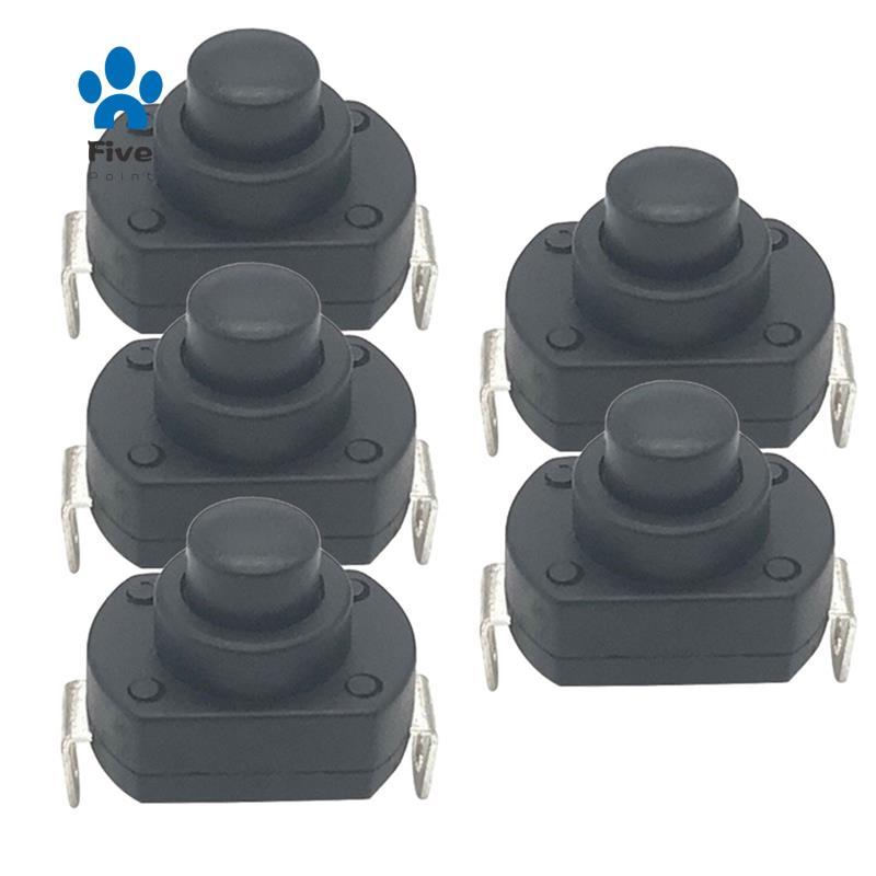 Botão Interruptor De Lanterna Com Travamento Automático 6A , Tipo Navio , Prensa De Alta Corrente Para Ligar 13.9mm