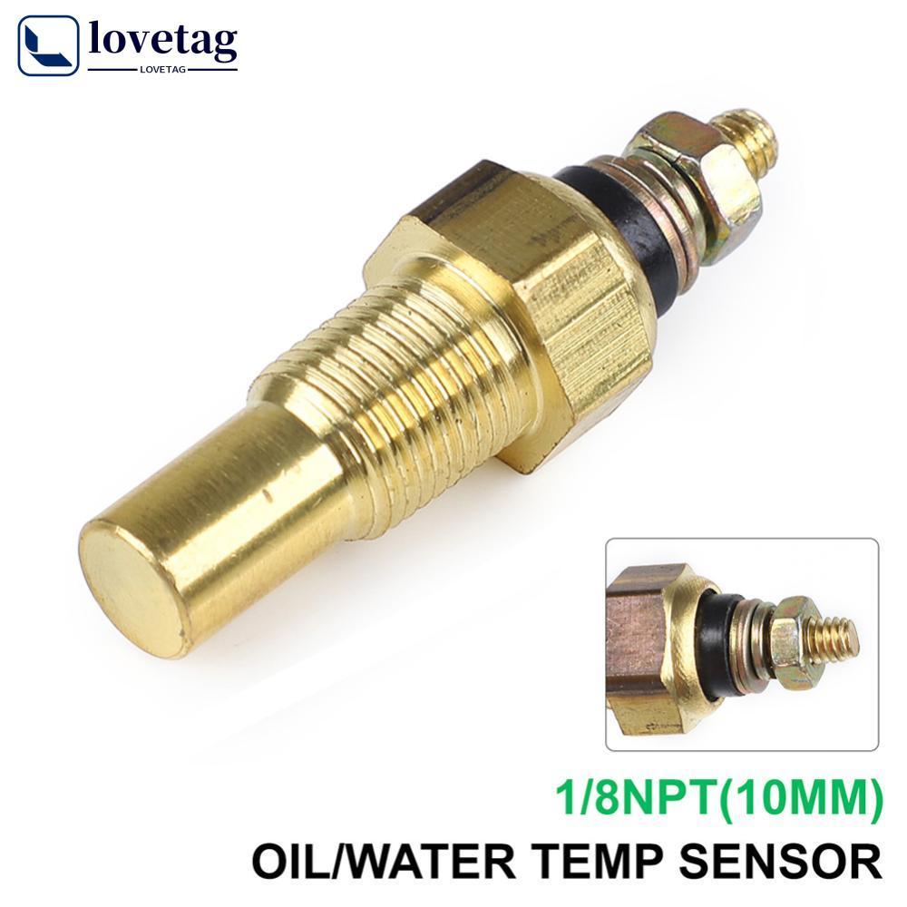 LOVETAG Universal Temperatura Da Água Do Carro 1/8 Npt Sensor De Óleo Refrigerante Remetente Elétrico Transmissão Medido