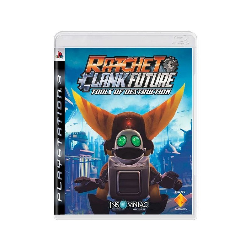 Jogo Ratchet & Clank Future Tools of Destruction - PS3 - Usado - Original