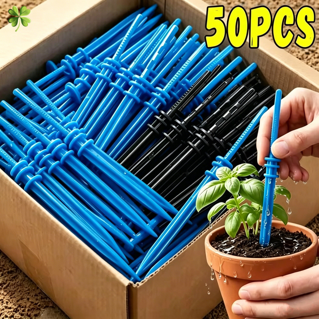 Flor Planta Seta Reta Gotejador Micro Irrigação De Água Gotejamento Sprinkler Cabeça Kit Estufa Jardim Poupança Rega Fer