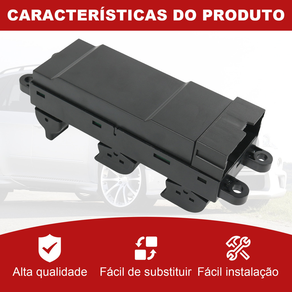 Botao Interruptor Vidro Eletrico Nissan Frontier De 2003 À 2007 Nissan Xterra 2000 À 2005 — imagem 2 de 2