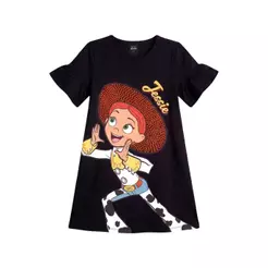 Vestido infantil menina Toy Story em meia malha Brandili