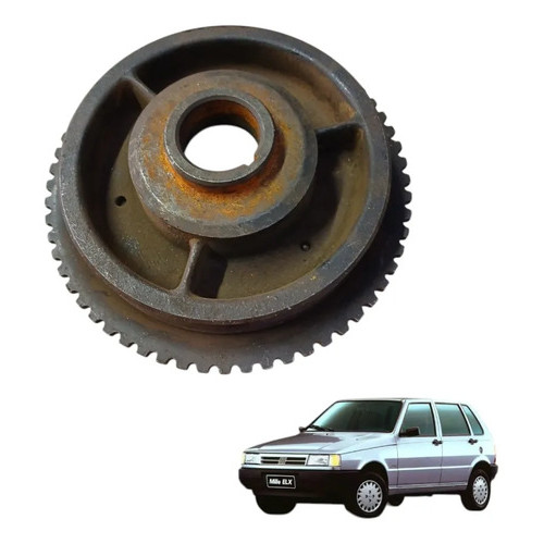 Polia Virabrequim Fiat Uno 1.0 1995 A 1999 C/ Roda Fonica