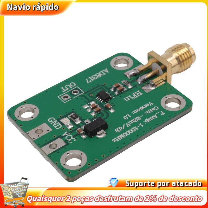 AD8317 Detector Logarítmico De Alta Velocidade De Registro Sinal Log Saída Medidor De Energia 1M-10000MHz Controlador