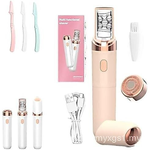Removedor de Pelos Faciais Novo 2026, Epilador Facial Portátil Recarregável e Lavável para Mulheres, Epilador Facial Fem