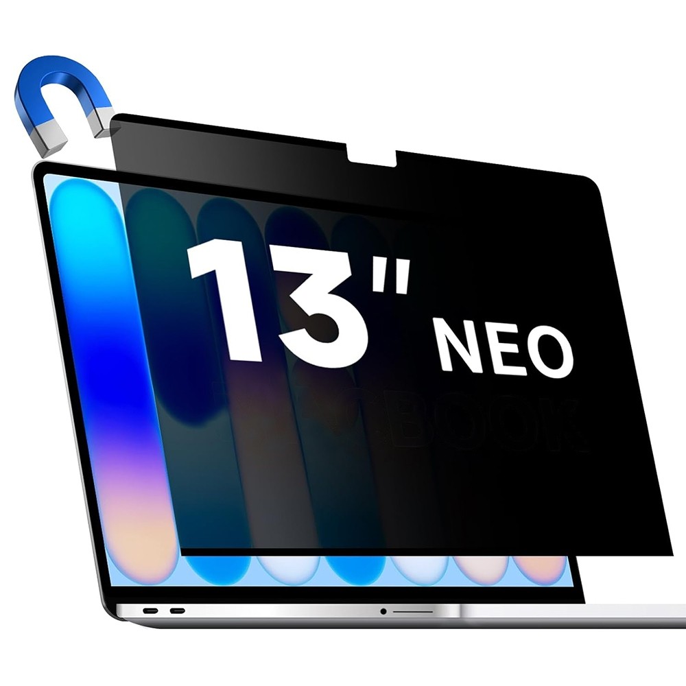 Protetor De Tela De Privacidade Magnético Para Monitor MacBook Neo 13 Polegadas A3404 (2026 , A18 Pro)