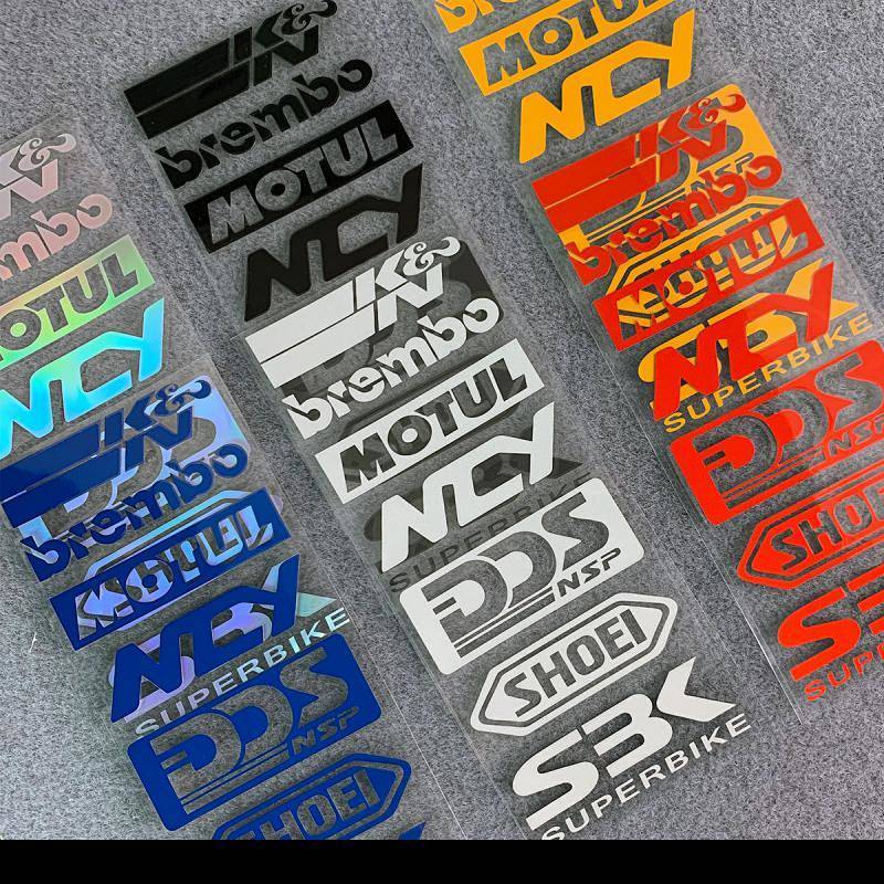 Personalized Car Motorcycle Modification Reflective Stickers Helmet Stickers Body Waterproof Paste N6Xo
