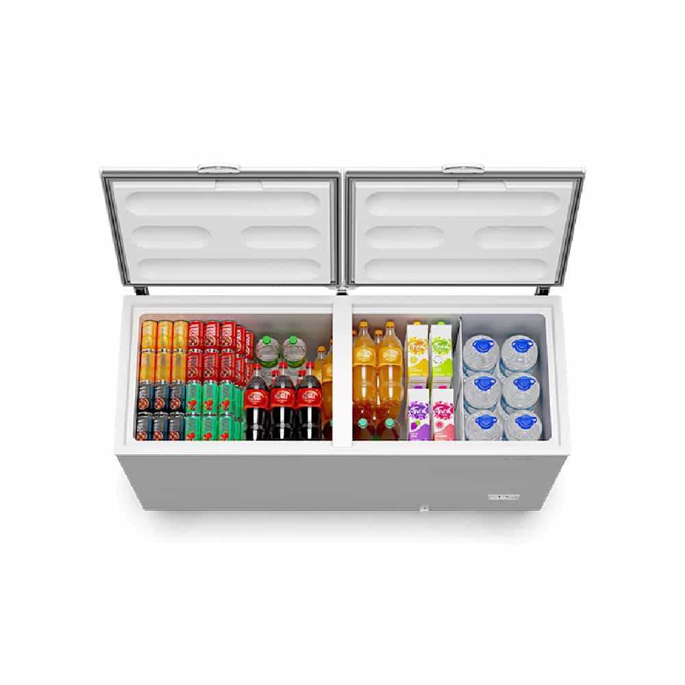 Freezer Horizontal Inverter Dupla Ação Chest Freezer Metalfrio DA550IFT01 546 Litros Branco Bivolt — imagem 2 de 2