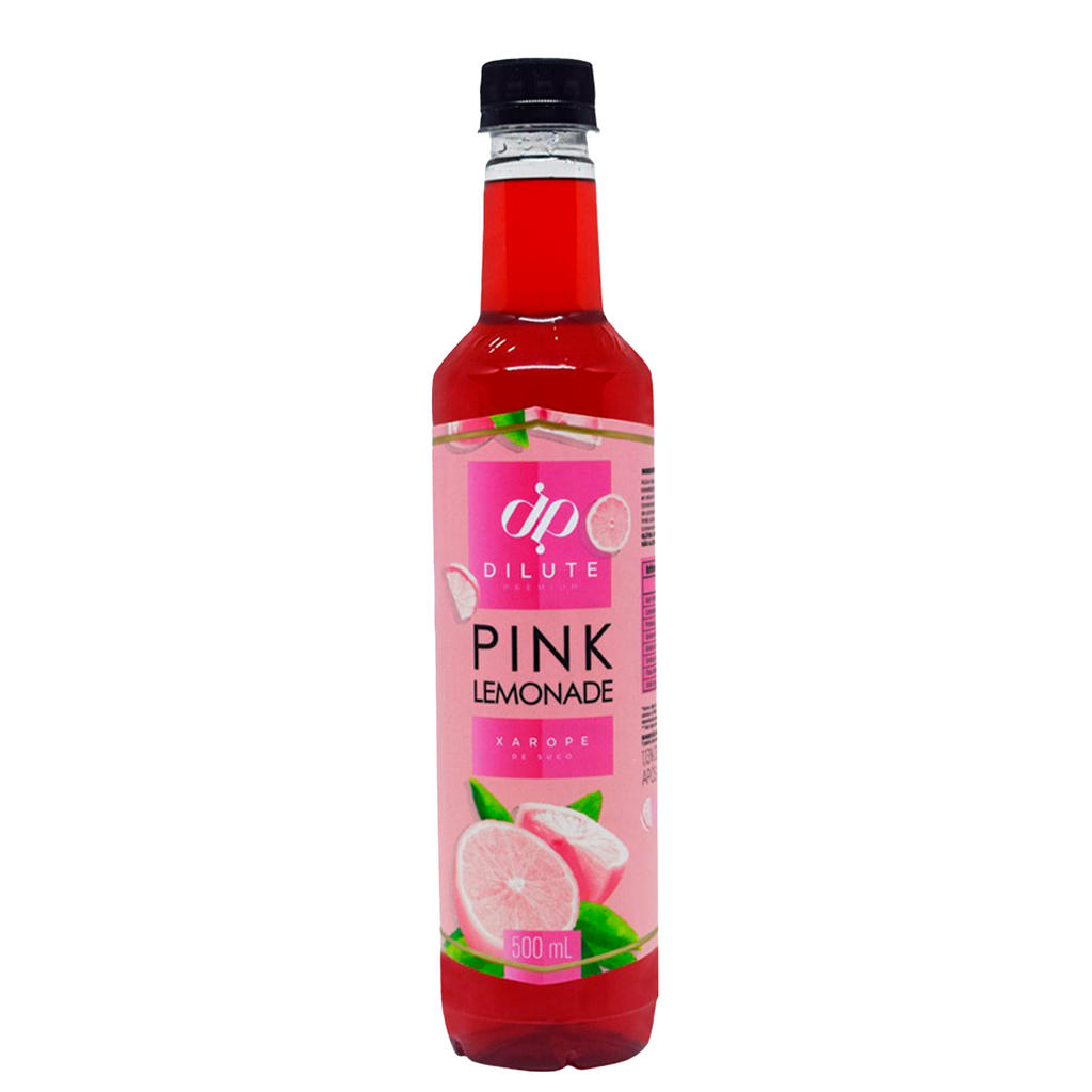 Xarope Dilute Premium de Pink Lemonade 500ml