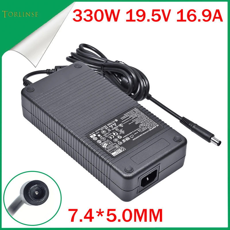Carregador 330W 19.5V 16.9A 7.4 * 5.0mm ADP-330AB D Adaptador Para Laptop Dell Alienware M18X R1 R2 R3 17 R1 R4 R5 X51 Y