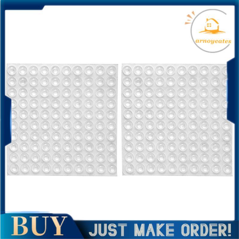 200x Pés De Borracha Transparentes Almofadas Adesivas Auto-Vara Pára-Choques Som Amortecimento Porta Armário Buffer , 8