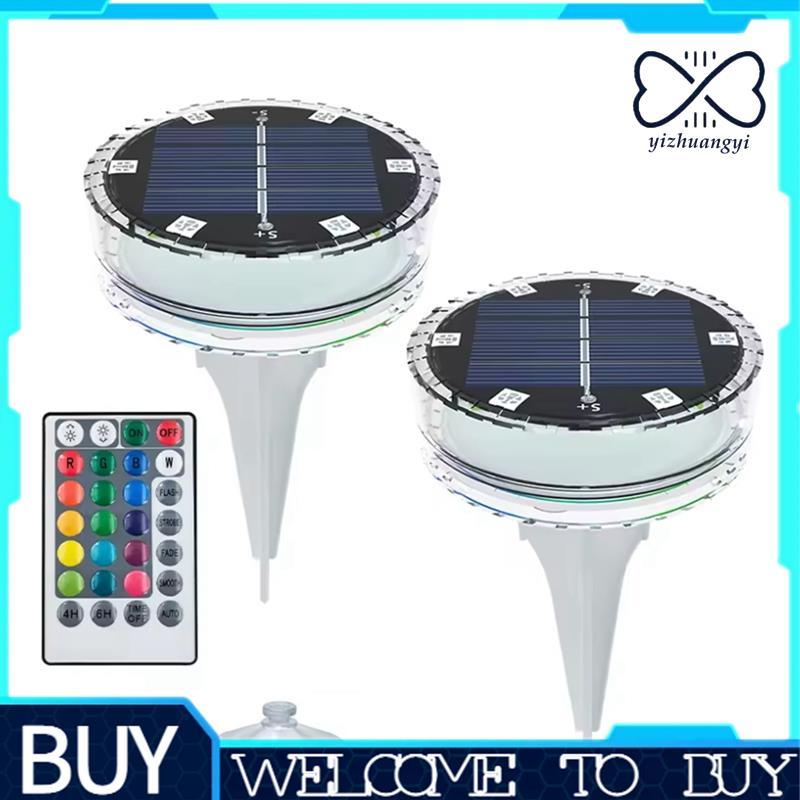 Luzes Solares Para Piscina , LED Flutuante IP68 Com Controle Remoto , Lâmpadas De Que Mudam De Cor Decoração De Lago E P