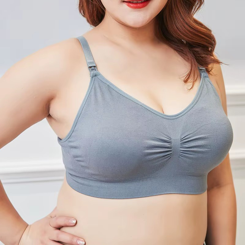 Sutiã Amamentação Plus Size Reforçada Gestante Pós Parto Mãe