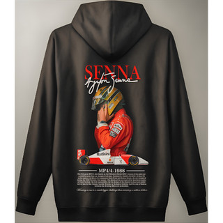 Blusa Moletom Ayrton Senna Carro Formula 1 Lançamento