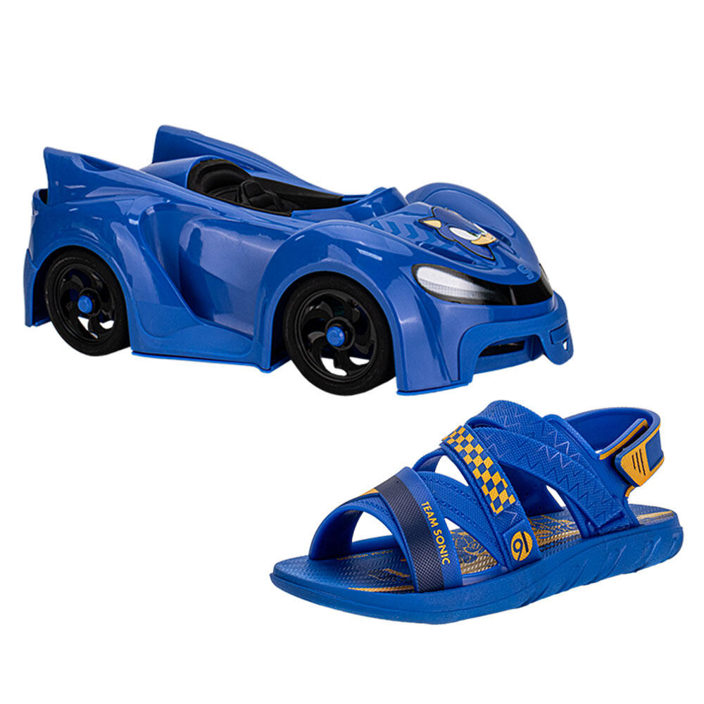 Kit Papete Infantil Sonic E Fast Car Grendene Kids 23294
