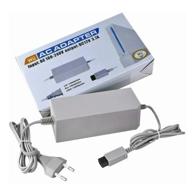 Fonte Carregador De Energia Nintendo Wii Bivolt 110 E 240v em Oferta na Shopee