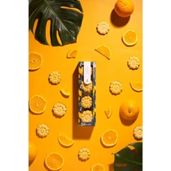 Caixa Laranjê Biscoito Fubá Laranja 200g | Biscoitê