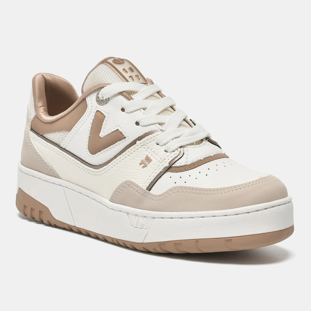Tênis Via Marte Feminino Casual Plataforma Caixa Alta Confortável Original Lançameto