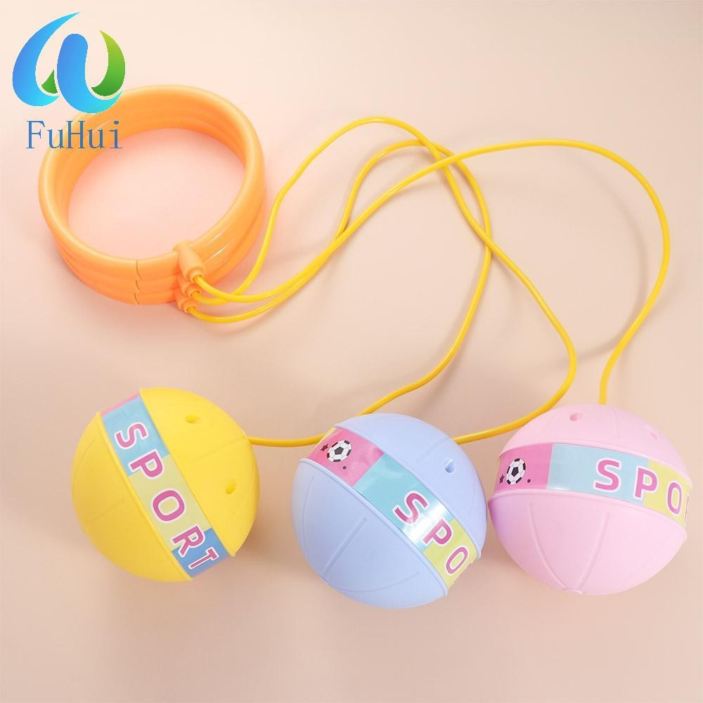 Bola De Treinamento De Reação FUHUI , Cordas De Pular , Exercício Esportivo , Luminosa De Salto Para Pés Argola