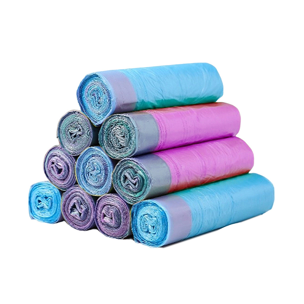 Saco Lixo Cozinha Cordão Alça 45x50cm Lixeira Banheiro Limpeza 75 Unidades em Oferta na Shopee