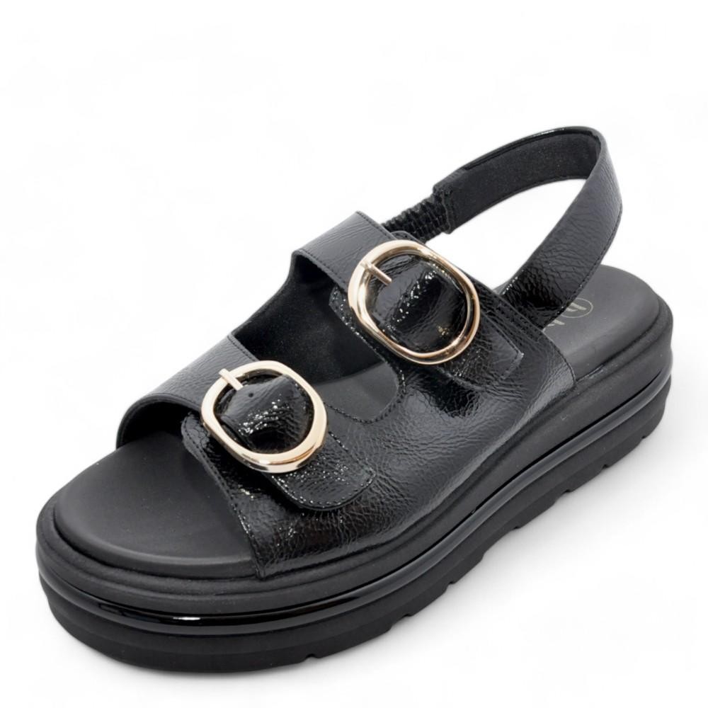 Sandália Feminina Bebecê Flatform REF: T2230-407 VERNIZ SMASH em Oferta na Shopee