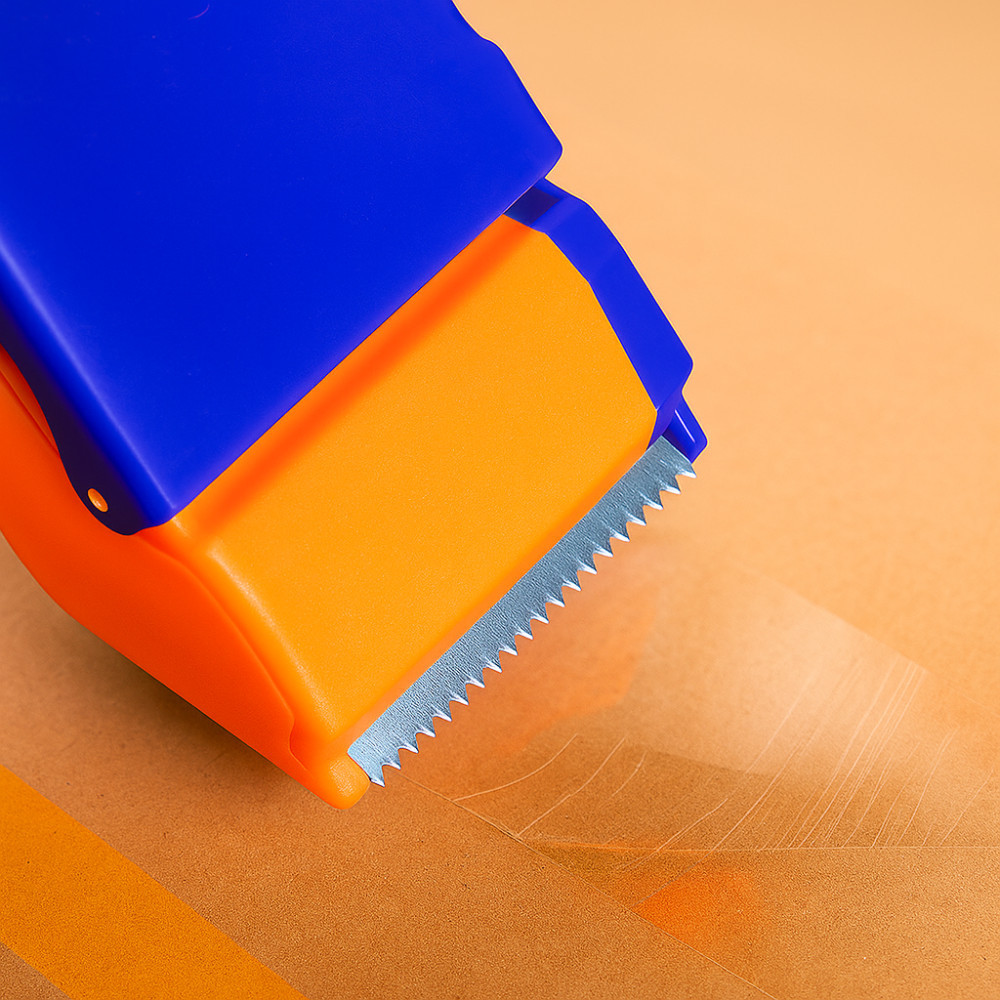 Porta Durex Grande Aplicador De Fita Adesiva Larga Portátil Passador Caixas Embalagens Ecommerce