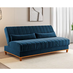 Sofá Cama 180cm Veludo Santorini Viero