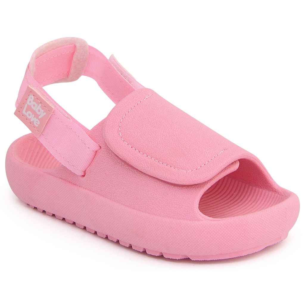 Sandália Babuche Infantil Menina Chinelo Slide Ajustável Feminino Ortopédica